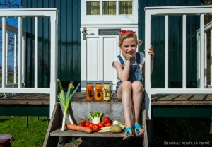 Boer aan tafel (naamsvermelding Isabelle Renate la Poutré) LQ-12